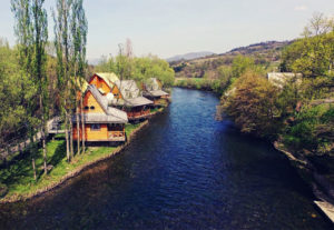 Fishing in Bosnia River Ribnik